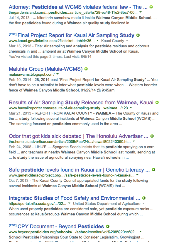 Notice the dates of the articles posted on the Google search and the true timeline of the incident.