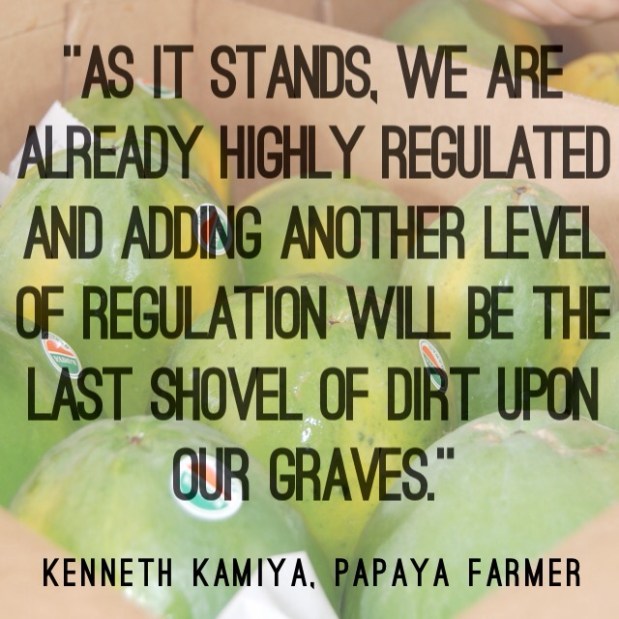 Thanks Center for Food Safety for Helping Hawaii&nbsp;Farmers!